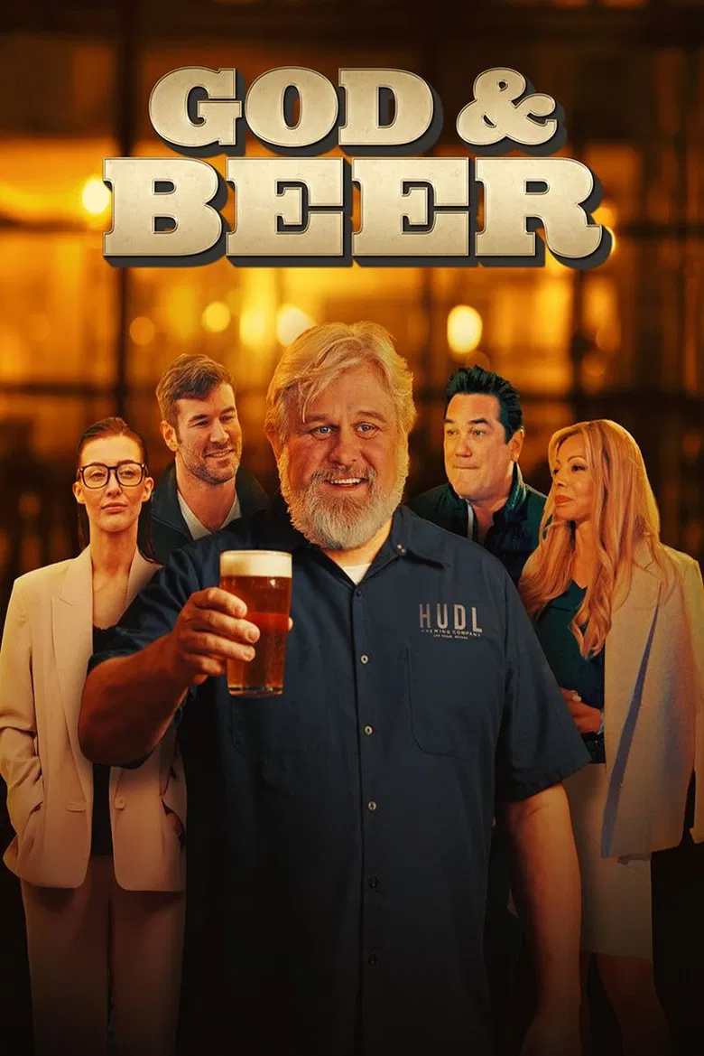 God & Beer poster background