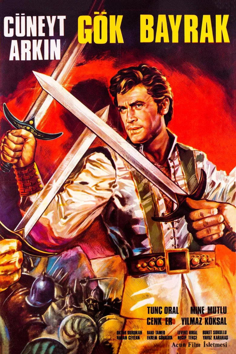 Gök Bayrak poster background