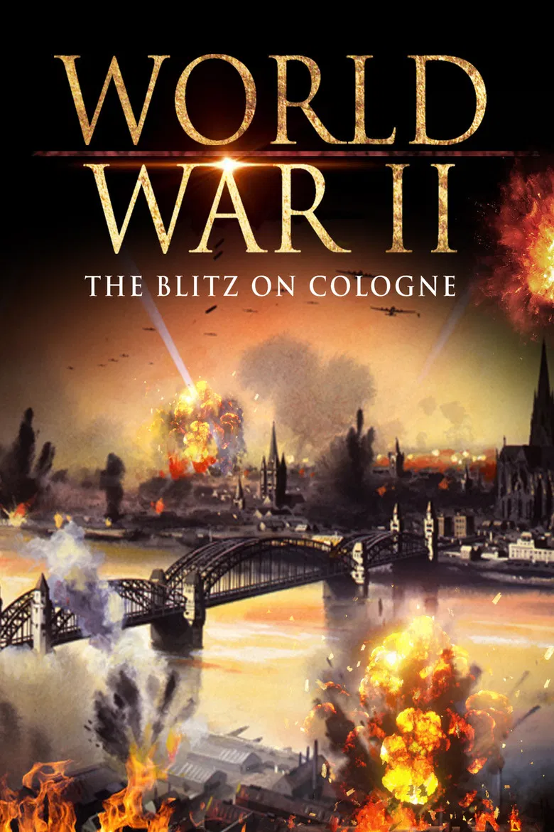 World War II: The Blitz on Cologne poster background