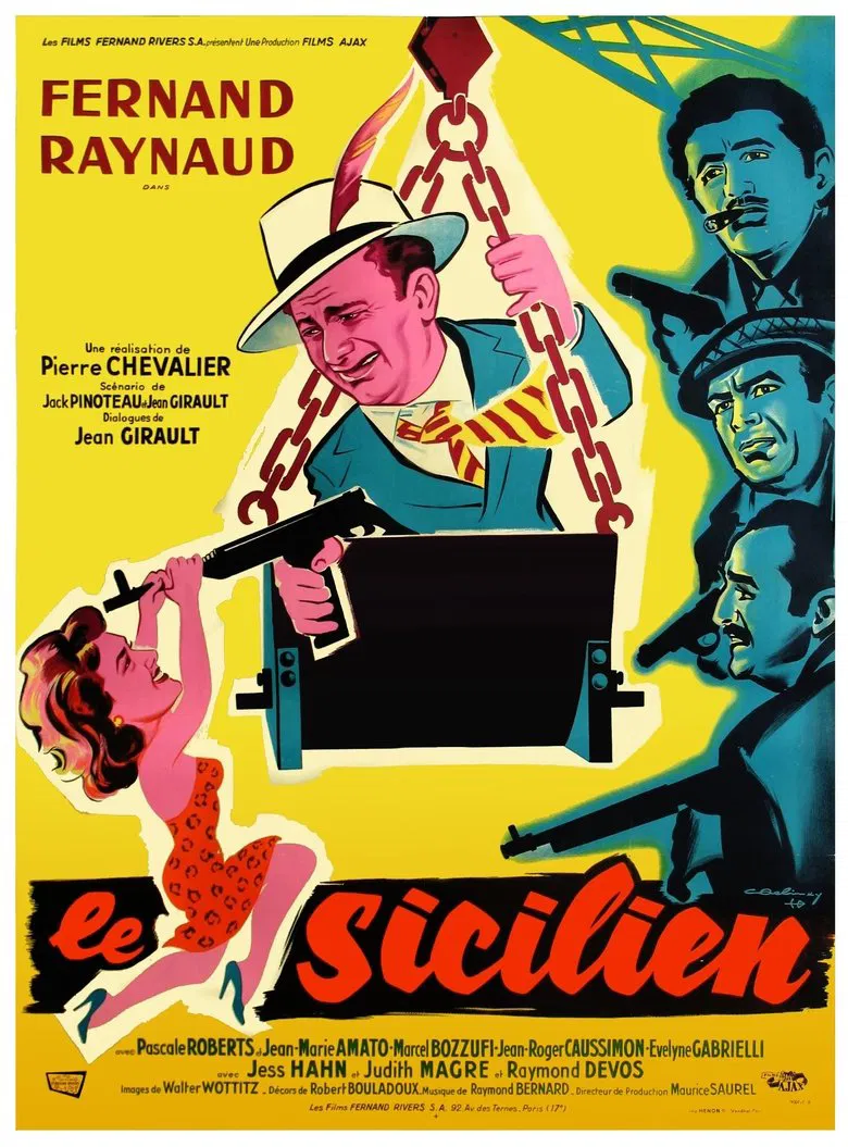 The Sicilian poster background