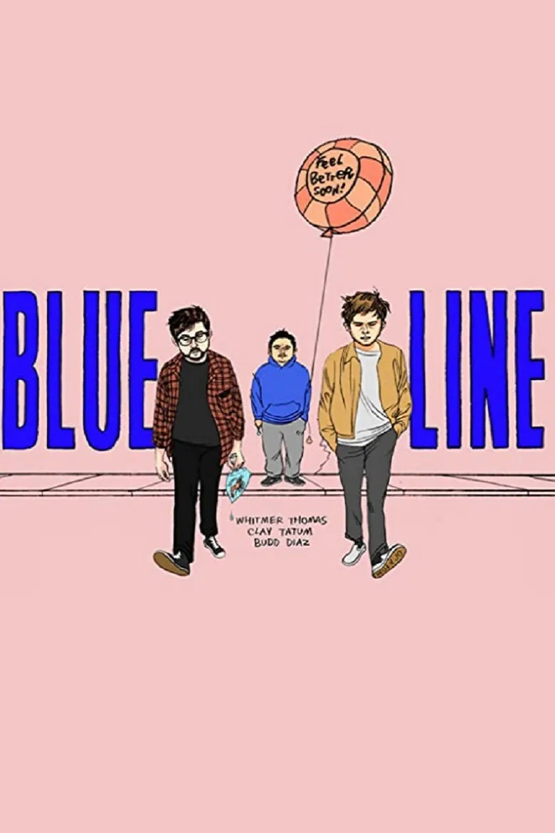 Blue Line poster background