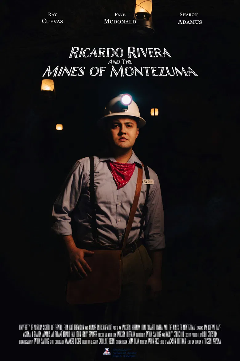 Ricardo Rivera And The Mines Of Montezuma poster background
