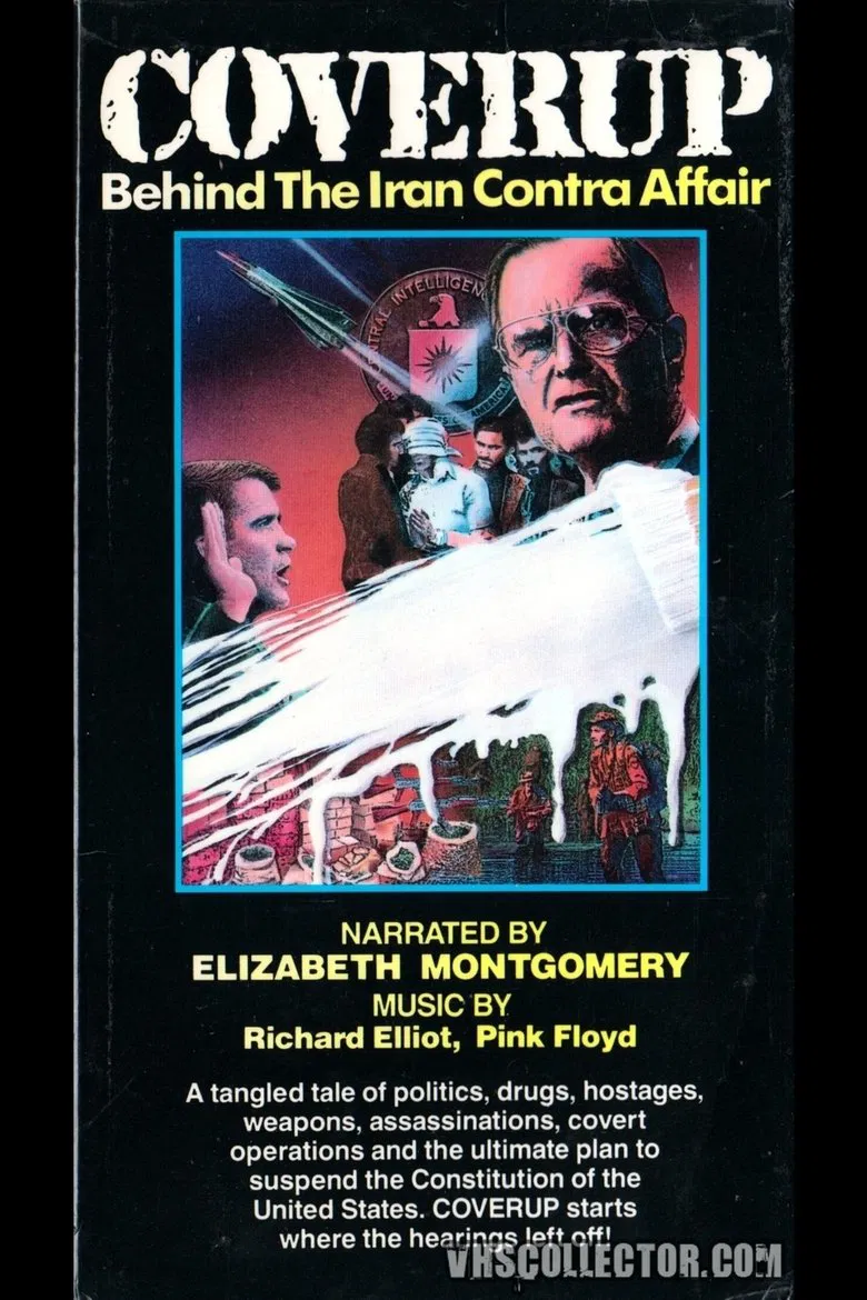 Coverup: Behind the Iran Contra Affair poster background