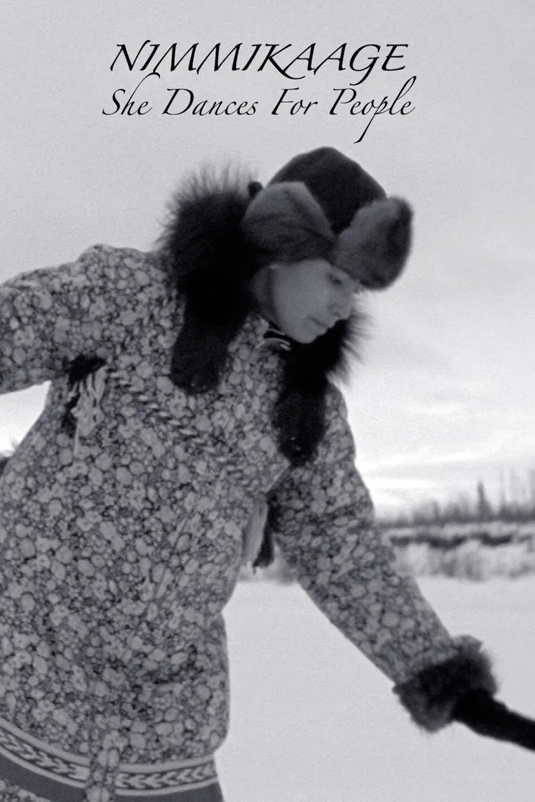 Nimmikaage: She Dances for People poster background