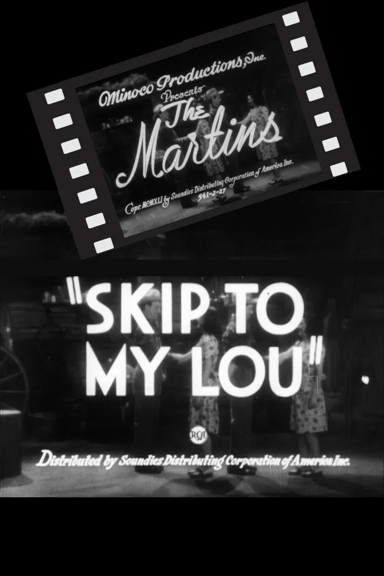 Skip to My Lou poster background