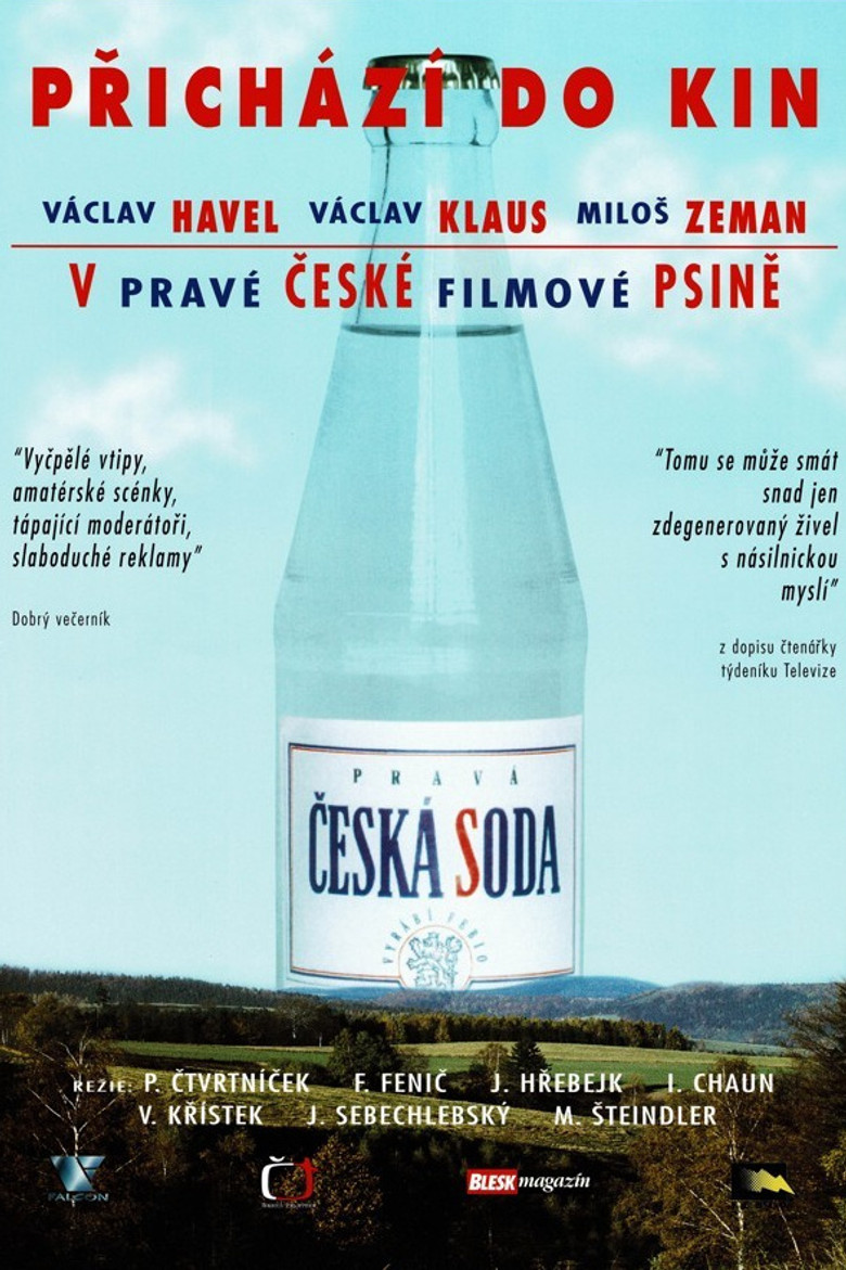 Česká soda poster background