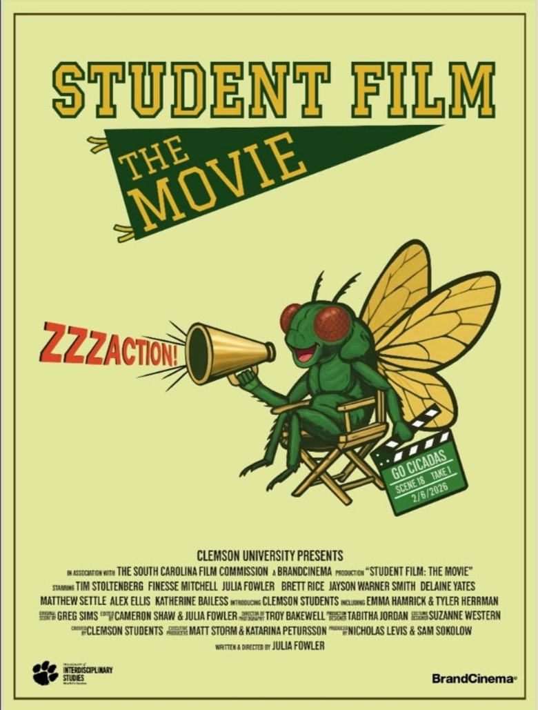 Student Film: The Movie poster background
