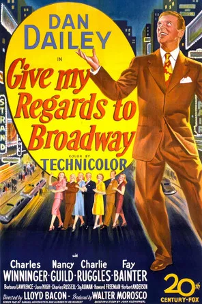 Give My Regards to Broadway poster background
