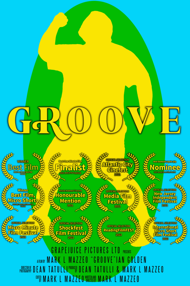 Groove poster background