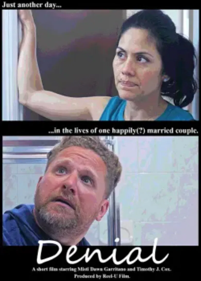 Denial poster background