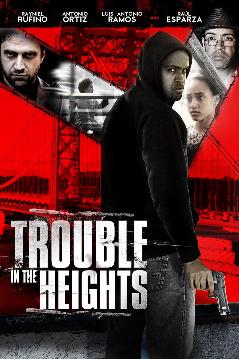 Trouble in the Heights poster background