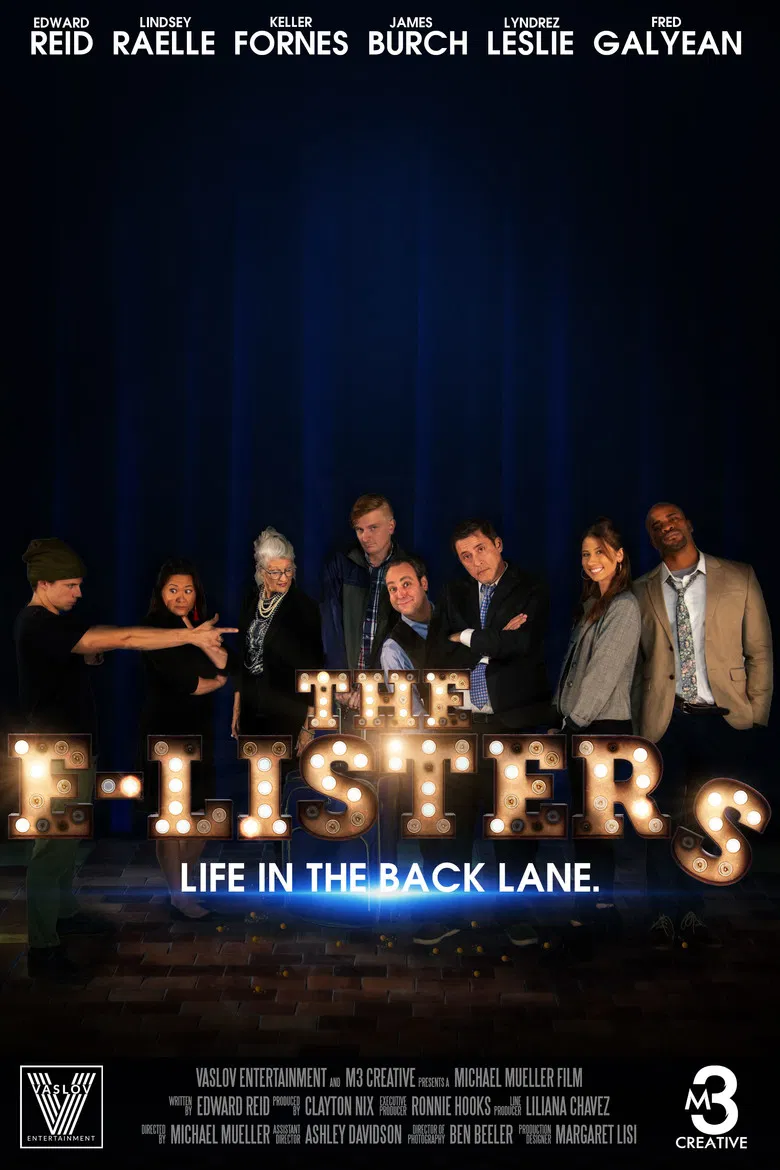 The E-Listers poster background