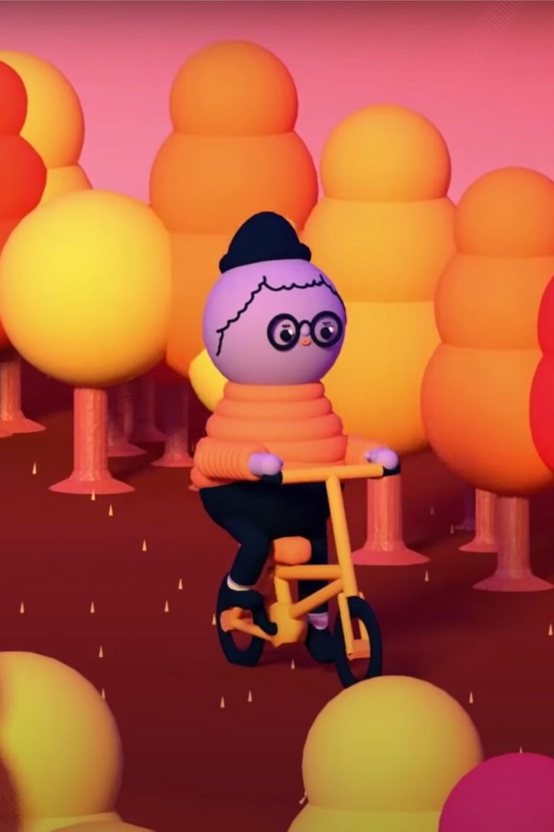 I Ride My Bike When the Air is Crispy poster background