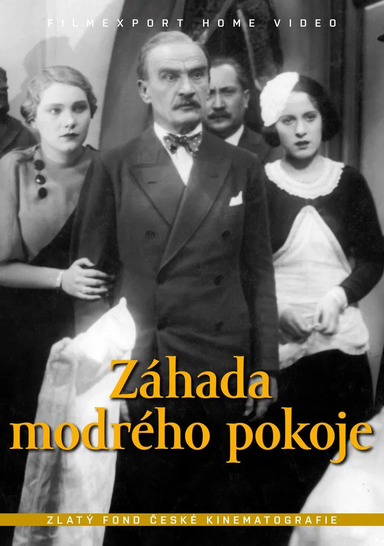 Záhada modrého pokoje poster background