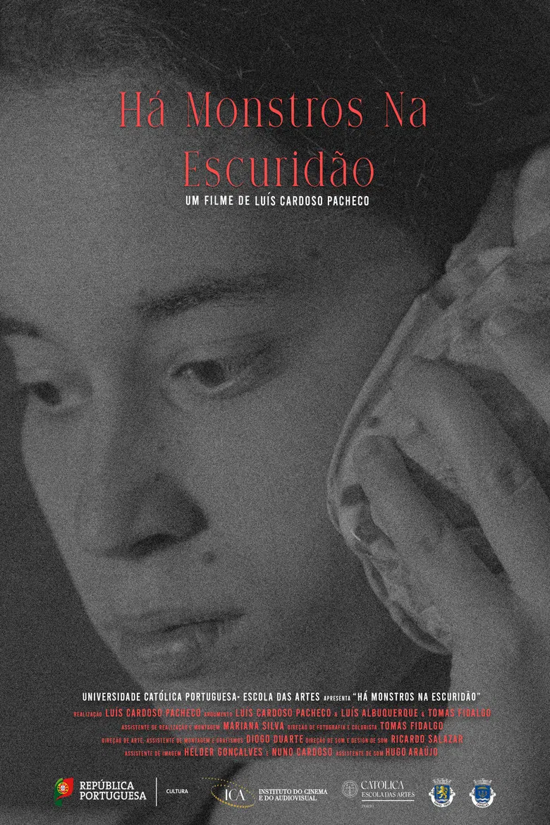 There are Monsters in the Dark poster background