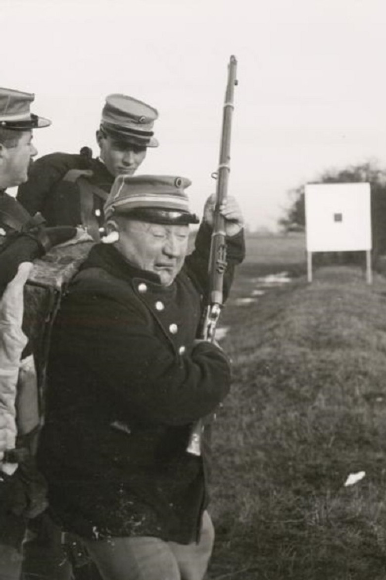 Fred as Soldier poster background