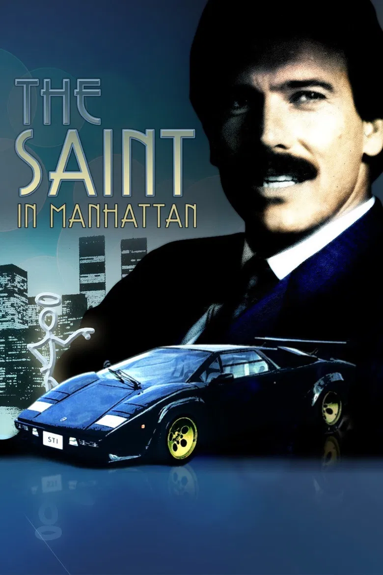 The Saint in Manhattan poster background