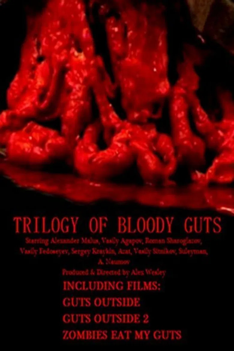 Trilogy of Bloody Guts poster background