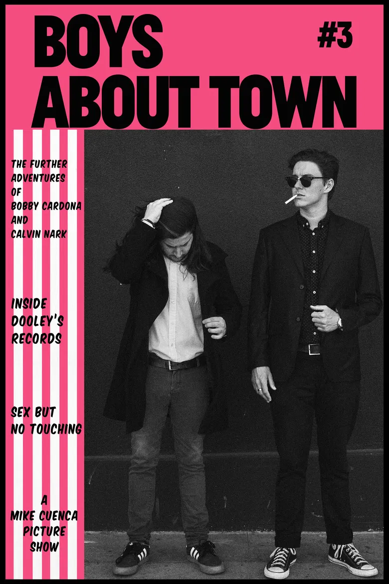 Boys About Town #3 poster background