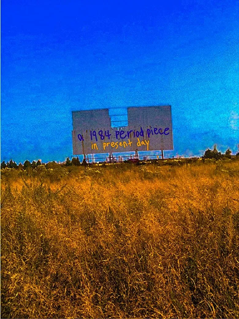 A 1984 Period Piece in Present Day poster background