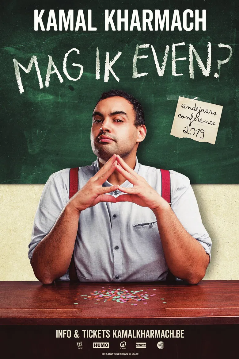 Kamal Kharmach: Mag ik even? poster background