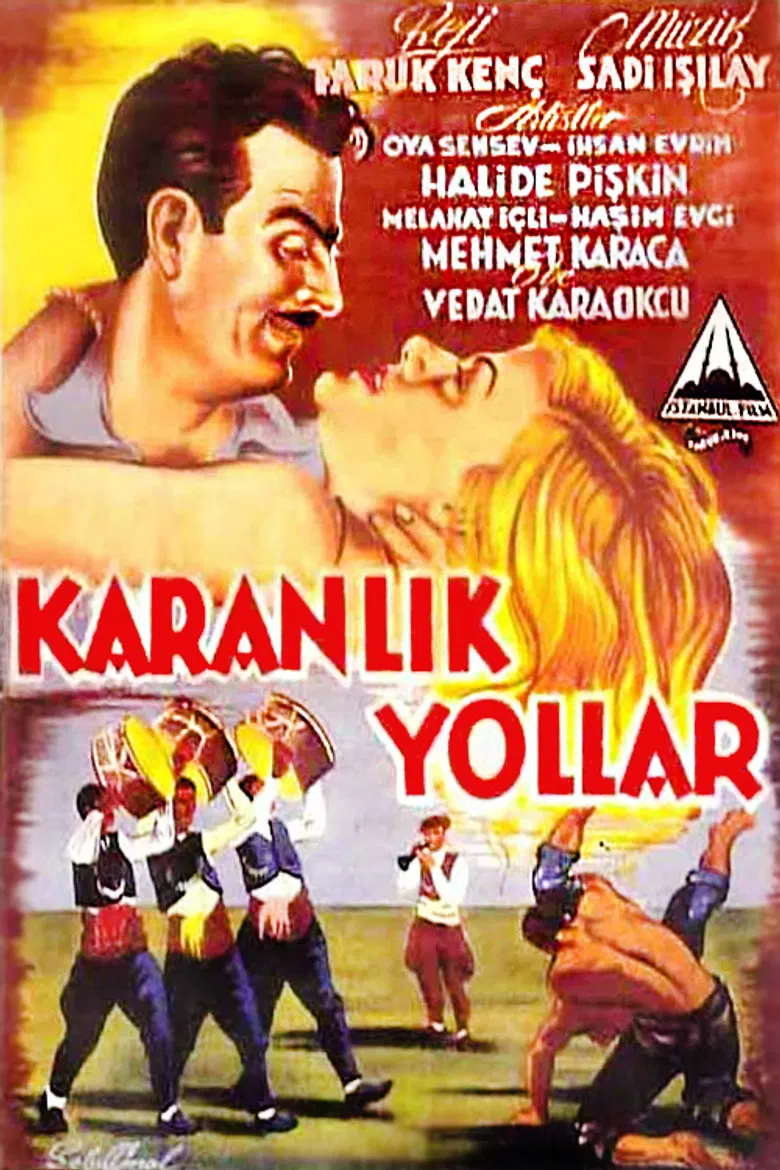 Karanlık Yollar poster background