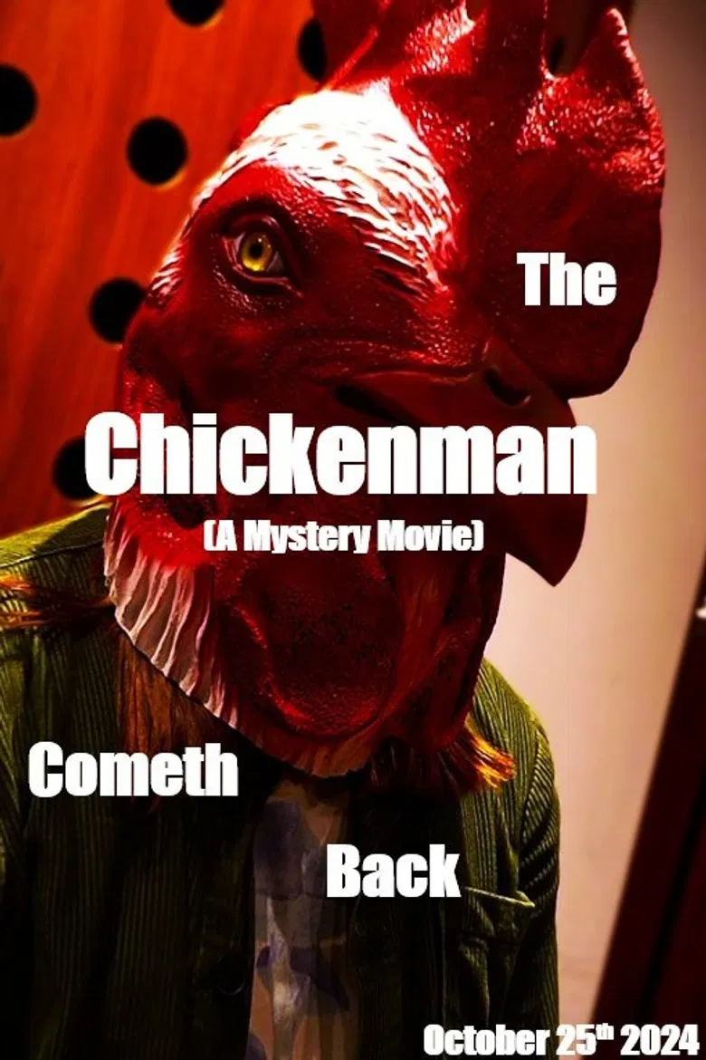 The Chickenman Cometh Back poster background