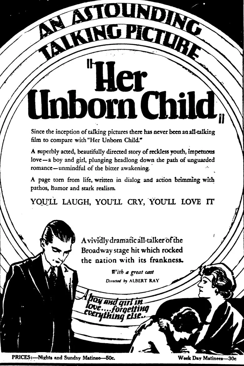 Her Unborn Child poster background