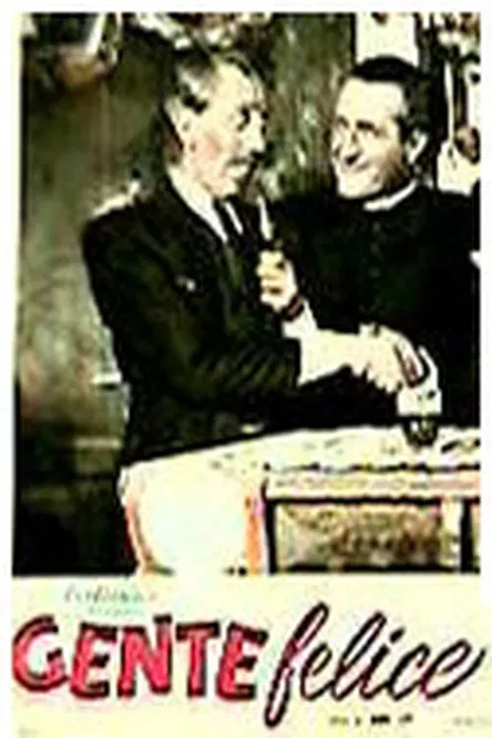 Gente felice poster background