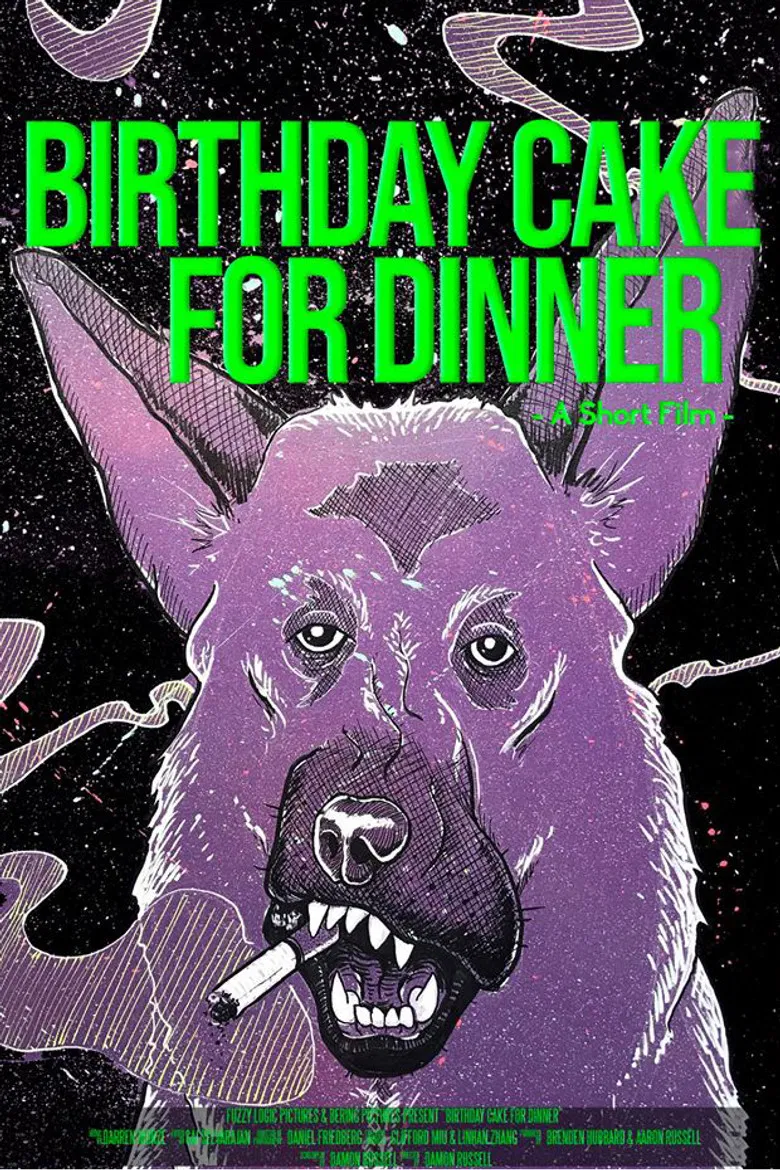 Birthday Cake for Dinner poster background