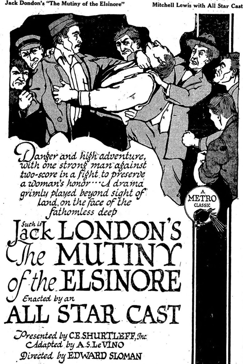 The Mutiny of the Elsinore poster background