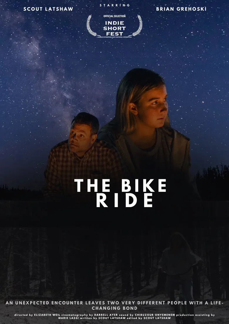 The Bike Ride poster background