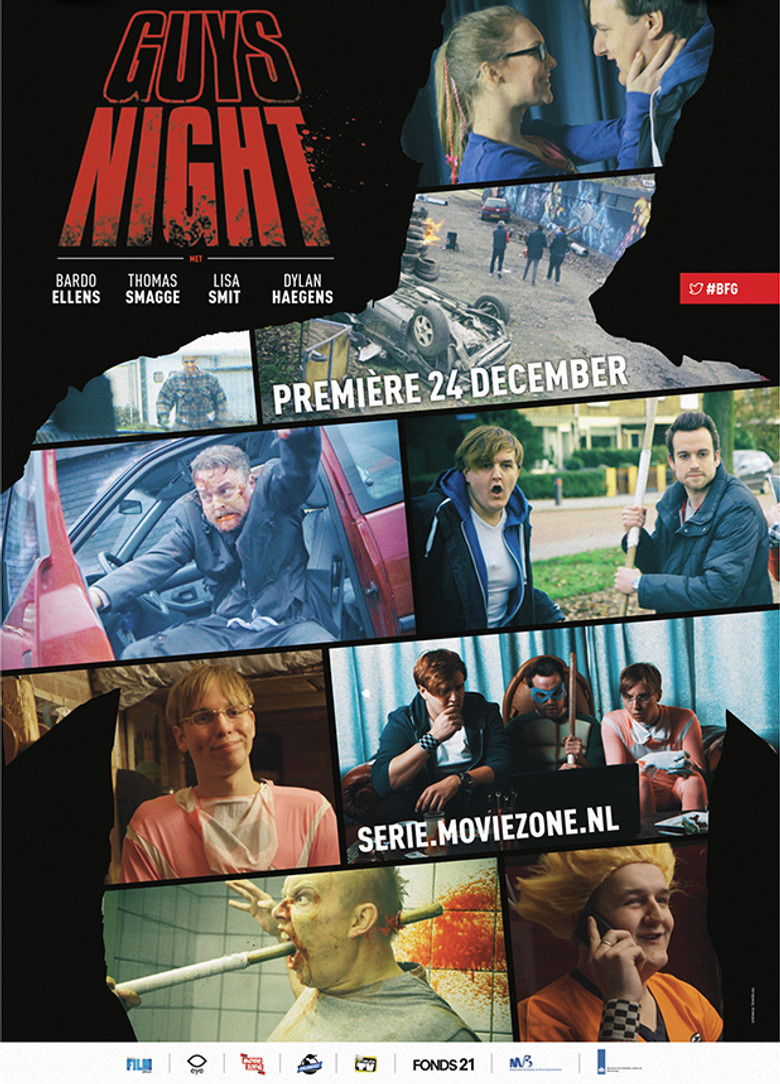 Guys Night poster background