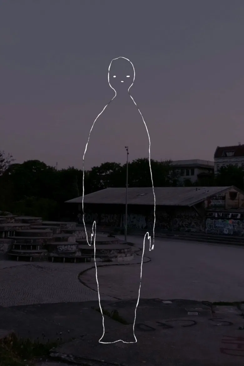 Ghost in the Park poster background