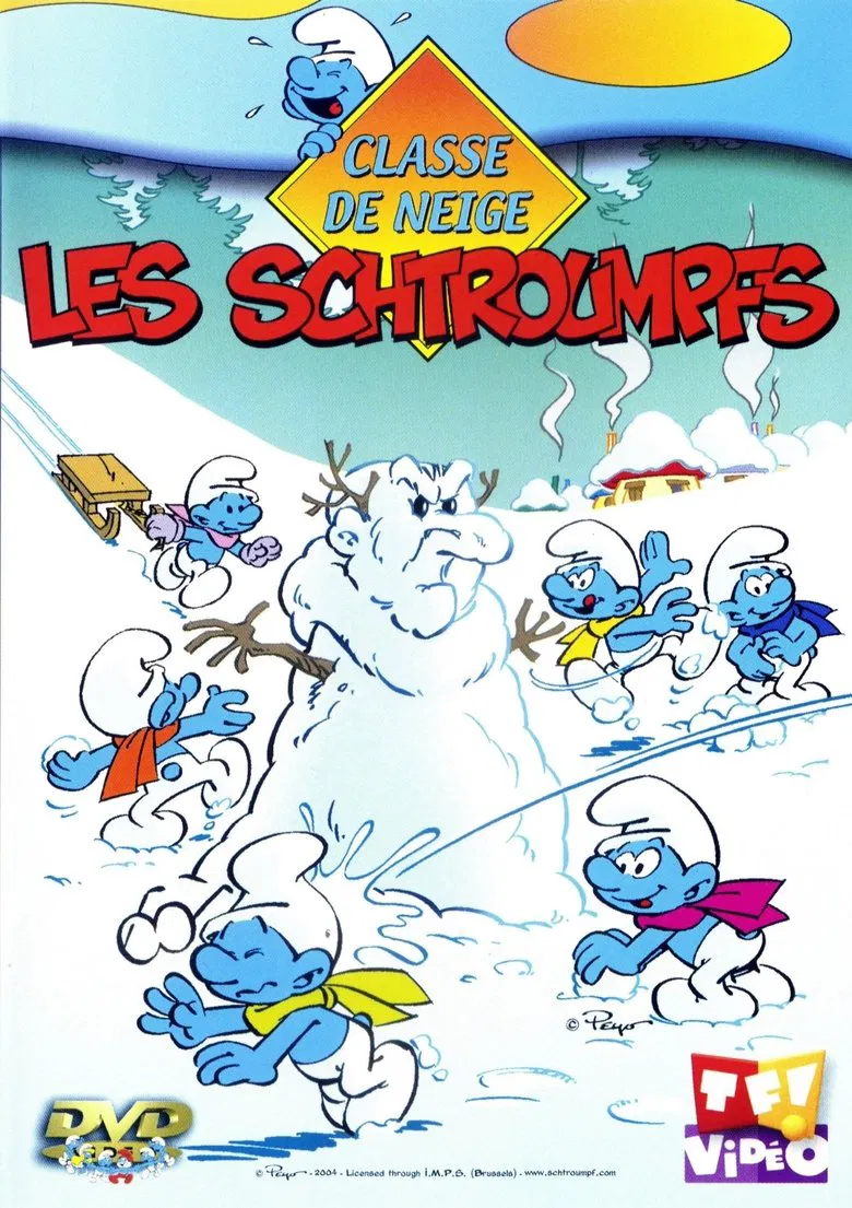 Les Schtroumpfs - Classe de neige poster background