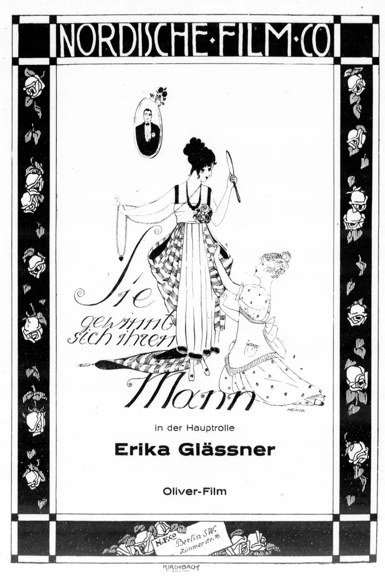 Sie gewinnt sich ihren Mann poster background