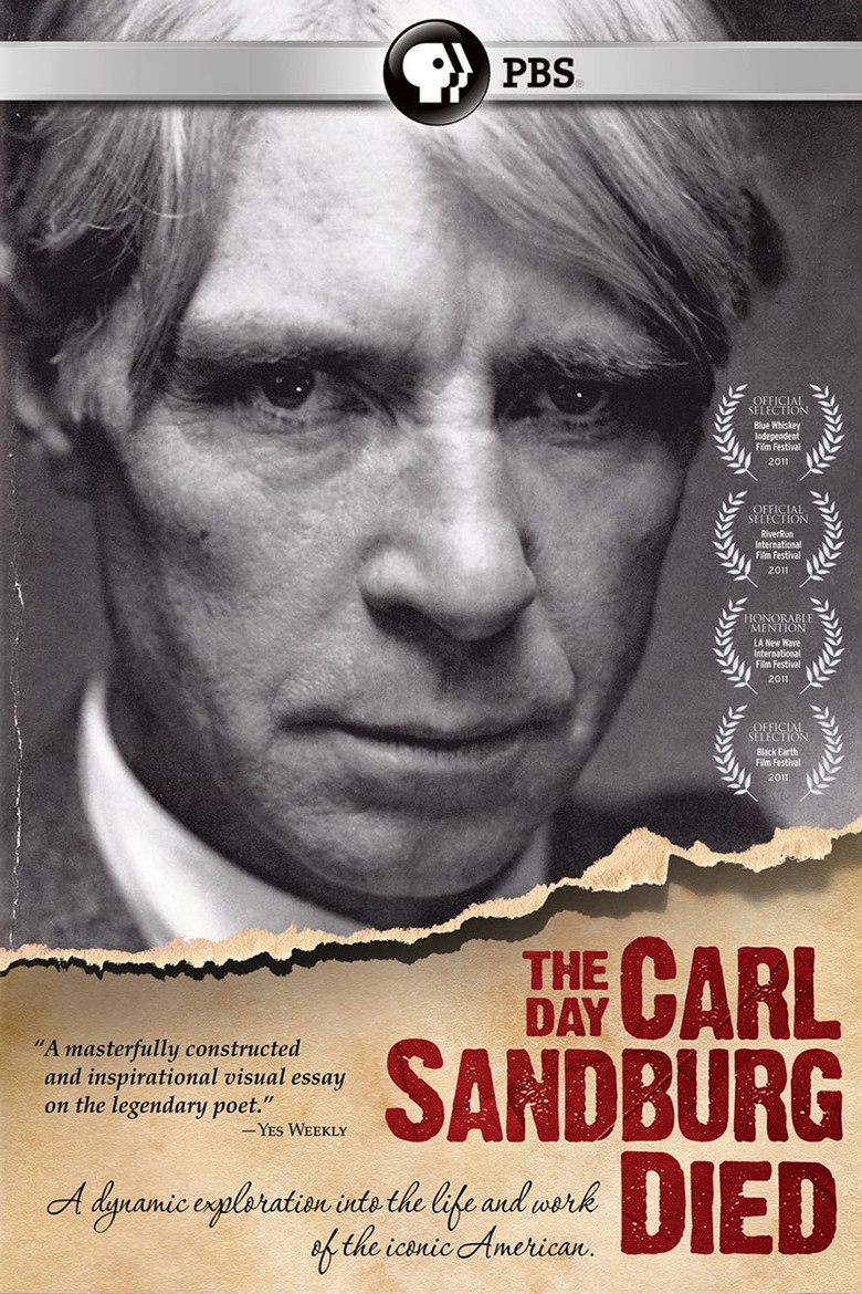 The Day Carl Sandburg Died poster background