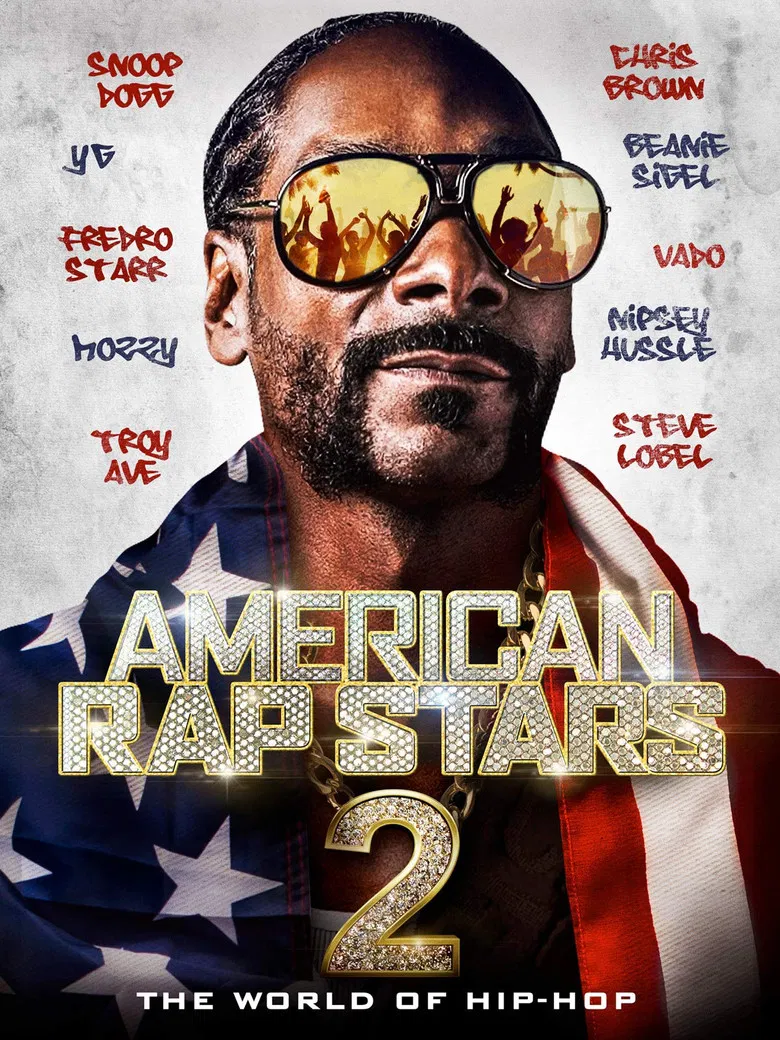 American Rap Stars 2 poster background