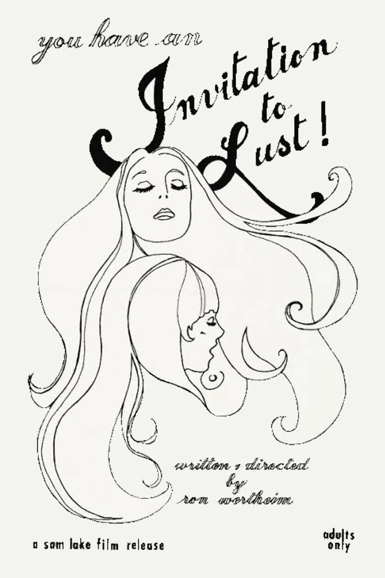 Invitation to Lust poster background