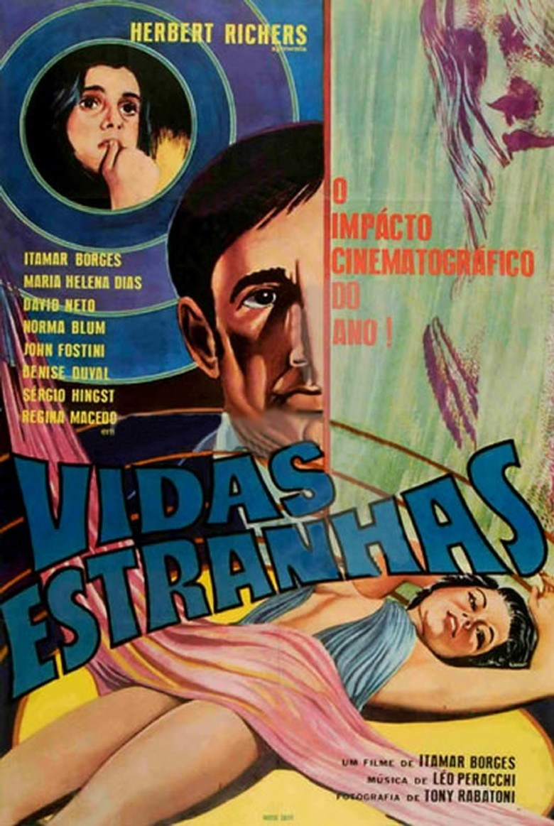 Vidas Estranhas poster background