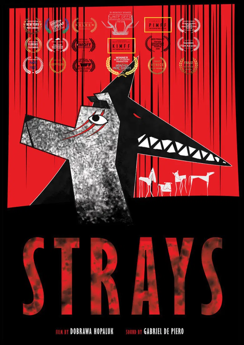 STRAYS poster background