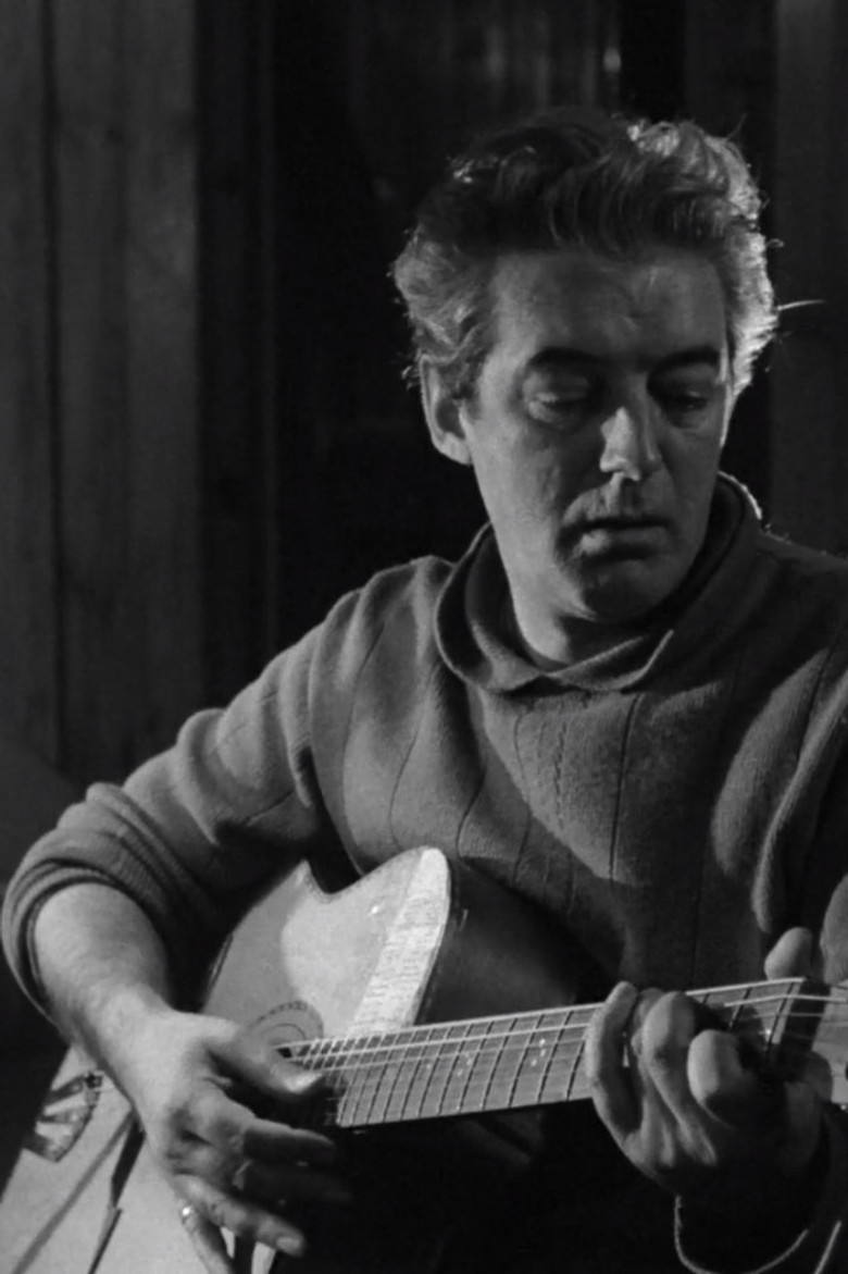 Félix Leclerc, troubadour poster background