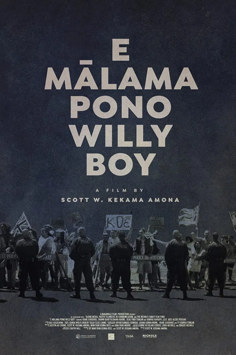 E Mālama Pono, Willy Boy poster background