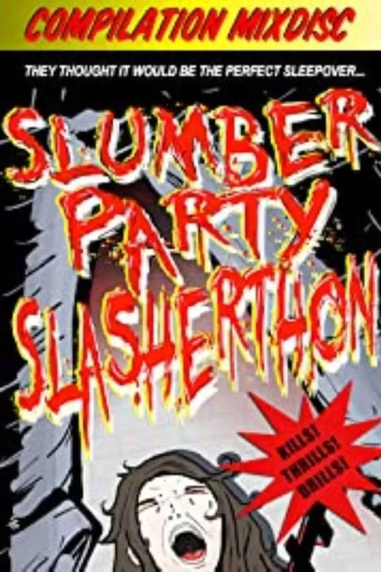 Slumber Party Slasherthon poster background