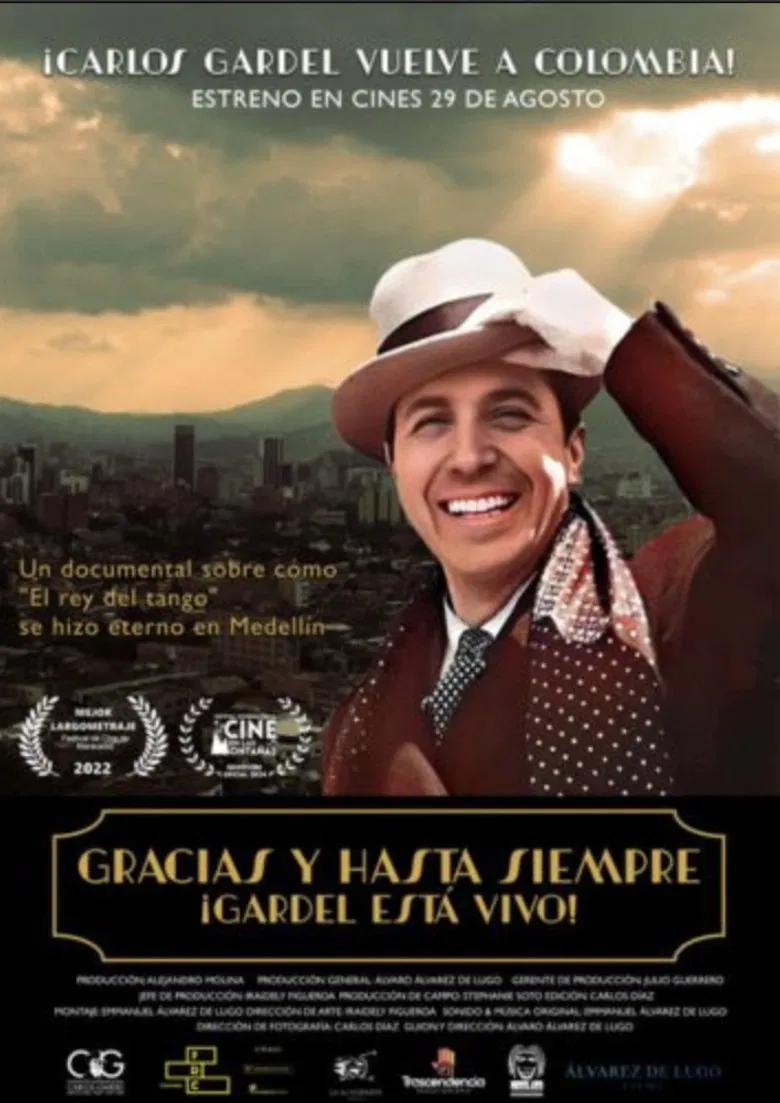 Gracias y Hasta Siempre ¡Gardel Está Vivo! poster background