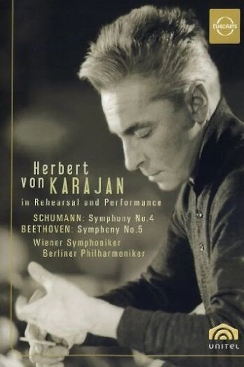 Karajan in Rehearsal poster background