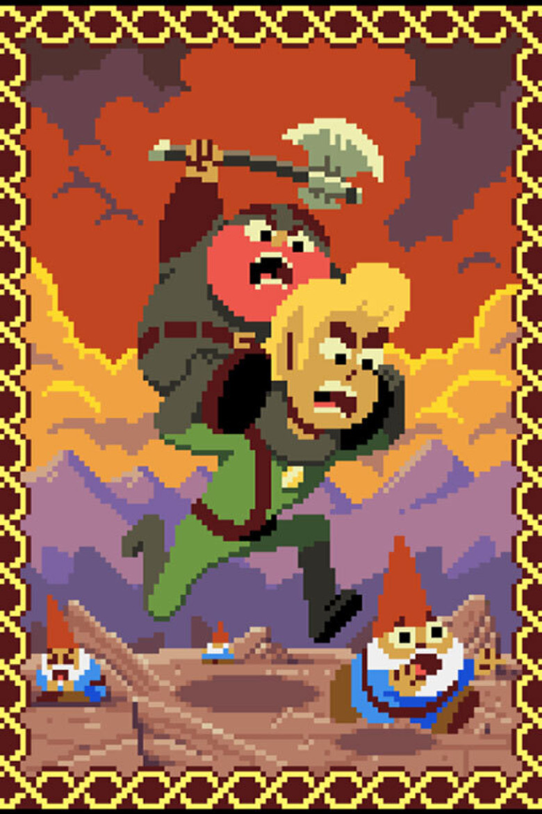 Elvis and Dimmi poster background