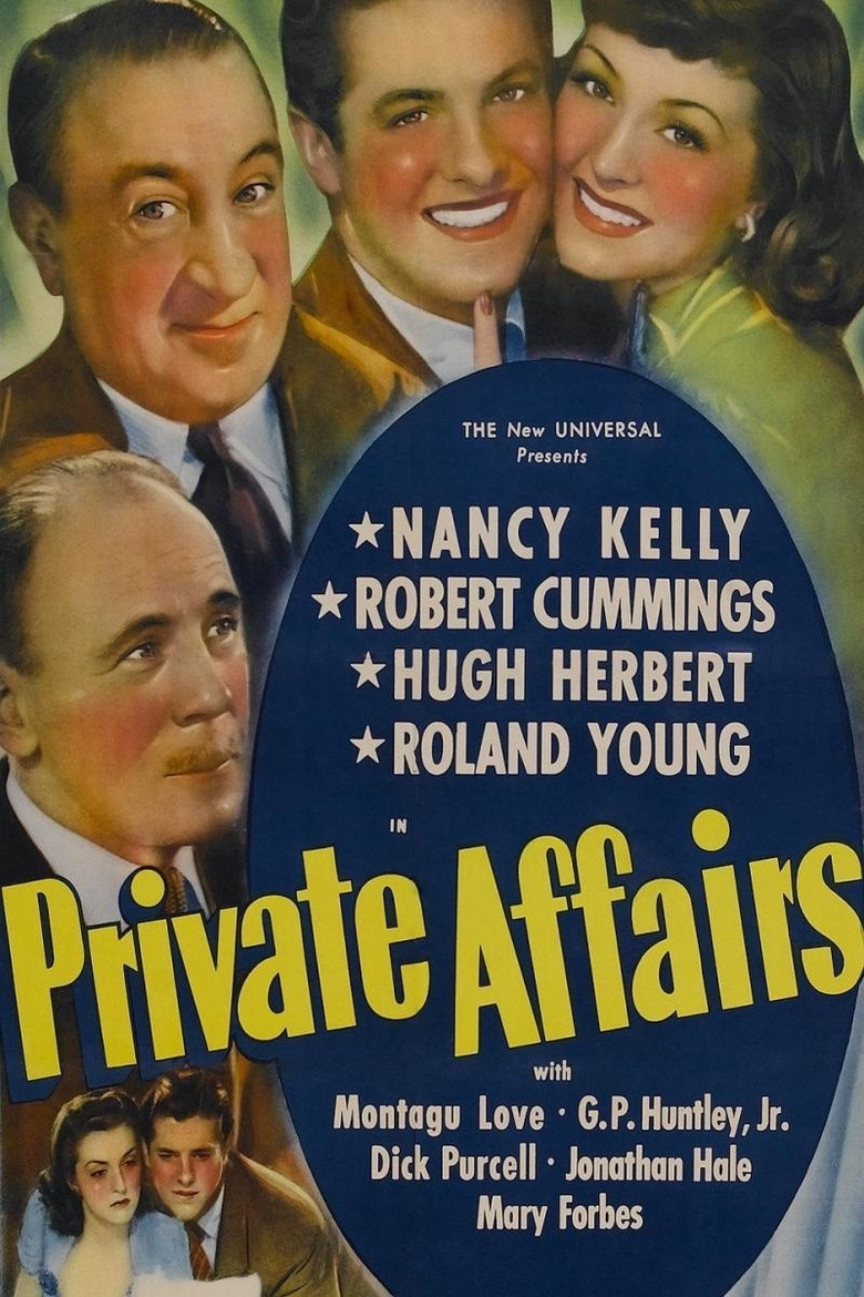 Private Affairs poster background