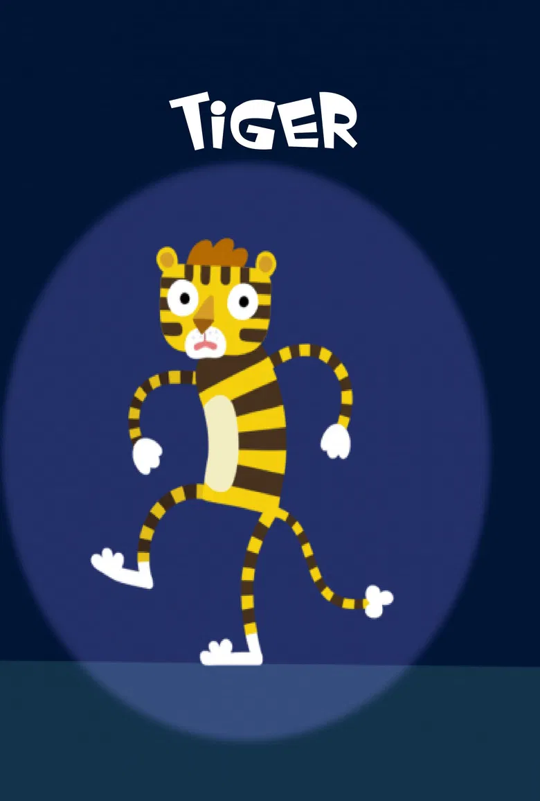 Tiger poster background