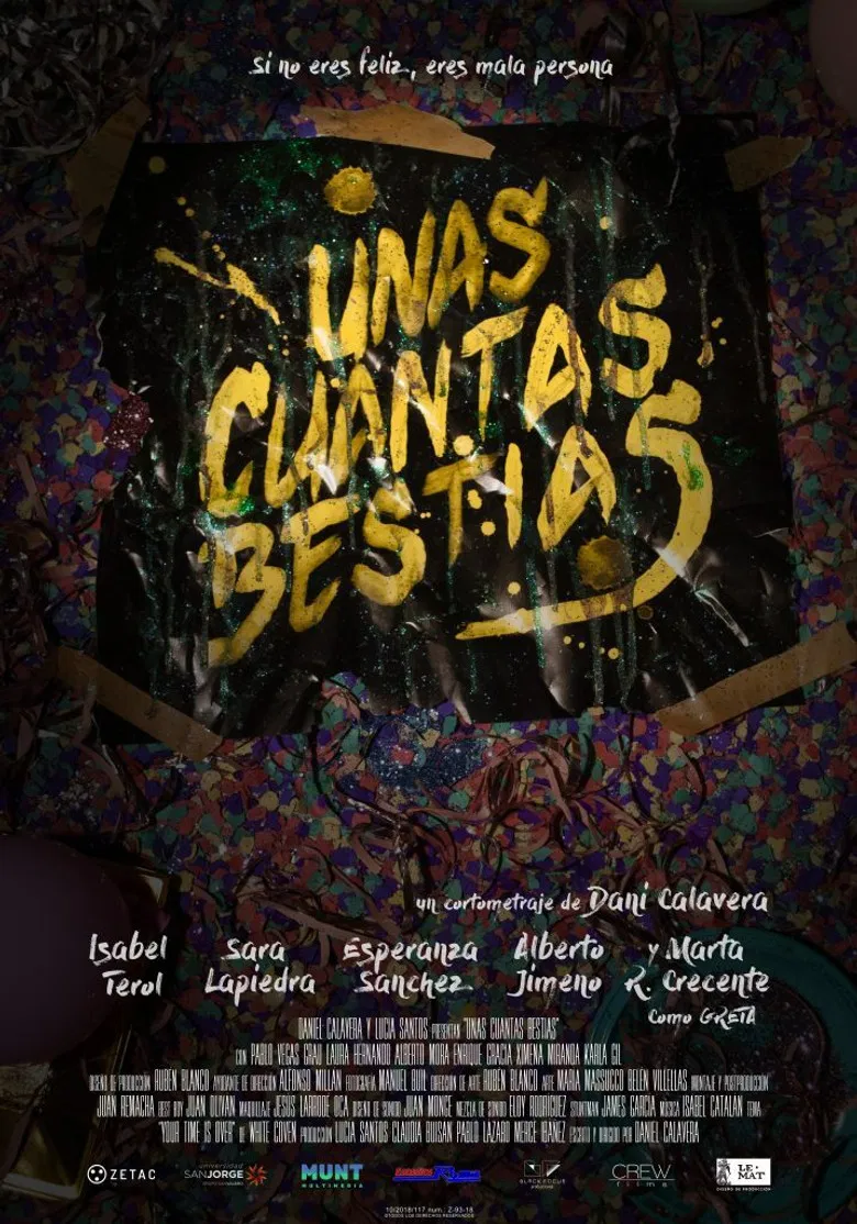 Unas cuantas bestias poster background